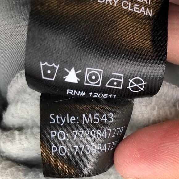 Backcountry Mens Fleece Jacket Large Half-Zip Pullover Cozy Winter Outdoors - Picture 14 of 16